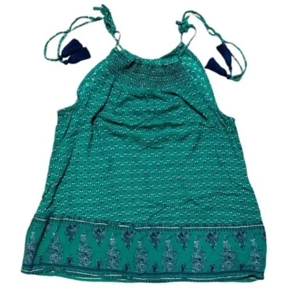 Old Navy tie strap tank top.  Size M